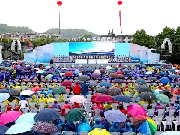 宁海开游节舞台雷亚架租赁成功案例